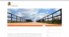 Desktop Screenshot of emprende.com